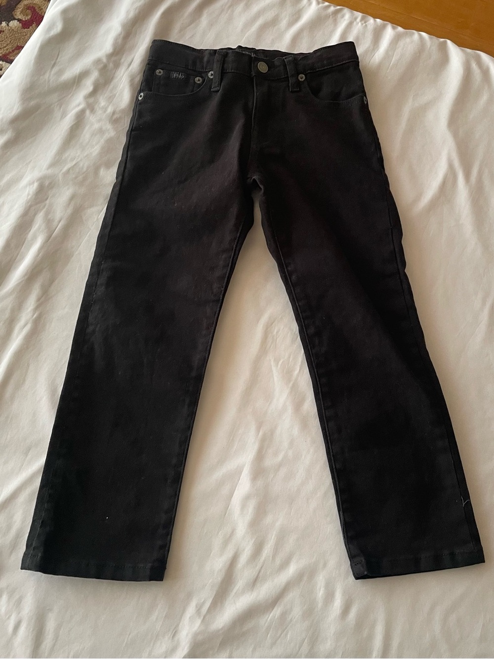 Polo by Ralph Lauren Black Kids Jeans, Sz 6
